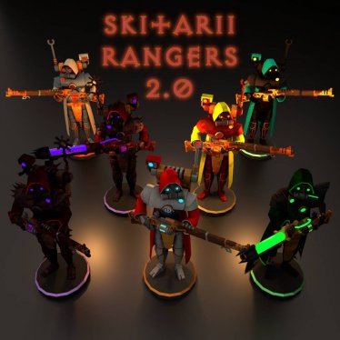 Скин «Skitarii Rangers 2.0» для Ravenfield (Build 23)