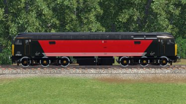 Мод «British Rail Class 47 Virgin Trains Reskin Pack» для Transport Fever 2 3