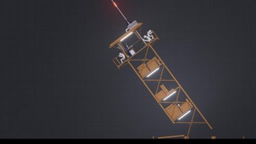 Мод "Destructible Watch Tower" для People Playground 2