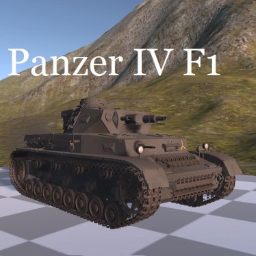 Мод «Panzer IV F1» для Ravenfield (Build 21)