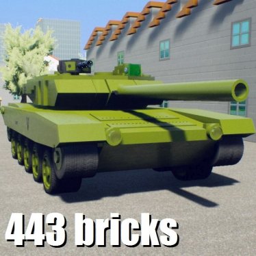 Мод "GTMV BRAF Battle Tank Lite" для Brick Rigs