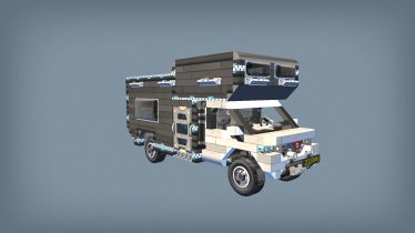 Мод "MODLESS Wuling Camper" для Scrap Mechanic