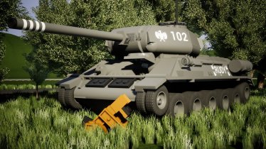 Мод "T-34-85 Rudy" для Brick Rigs 3
