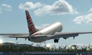 Мод «Virgin Australia Boeing 737-700» для Transport Fever 2 1