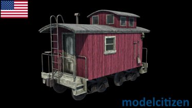 Мод «Caboose» для Transport Fever 2