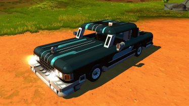 Мод "Chevy Caprice Lowrider" для Scrap Mechanic 2