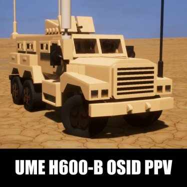 Мод "UME H600-B Osid PPV" для Brick Rigs