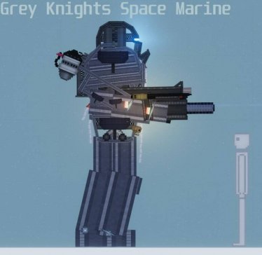 Мод "Grey Knight Space Marine" для People Playground