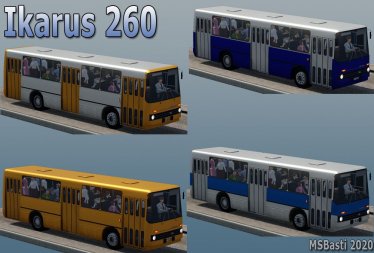 Мод «Ikarus 260» для Transport Fever 2