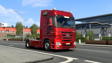 Мод Mercedes-Benz Actros MP3 версия 1.3.2.3 для Euro Truck Simulator 2 (v1.49.x) 0