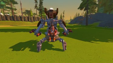 Мод "Star Wars Droideka" для Scrap Mechanic 2