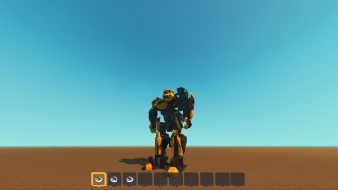 Мод "Transformers 4 Bumblebee Chevrolet Camero 1967" для Scrap Mechanic 0