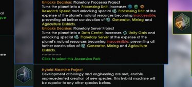 Мод «Unofficial Machine & Synthetic Empire DLC» для Stellaris (v2.7.0 - 2.7.2) 3