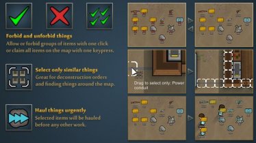 Мод «Allow Tool» для Rimworld (v1.0 - 1.1) 1