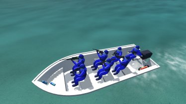 Мод «Assault boat» для Ravenfield (Build 19) 1