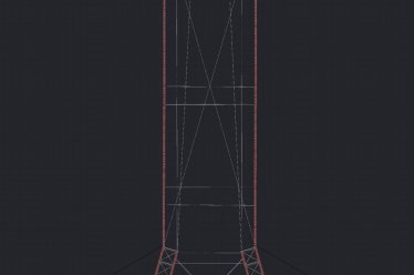 Мод "Destructible 330 meter tower" для People Playground 2