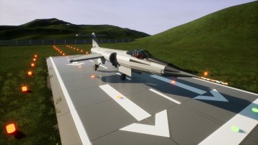 Мод "F-104A Starfighter" для Brick Rigs 2
