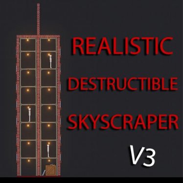 Мод "Realistic Destructible Skyscraper v3" для People Playground