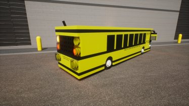 Мод "Tiny Tires School Bus" для Brick Rigs 3