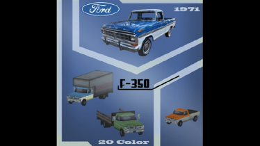 Мод "FORD f-350 (1971)" для Workers & Resources: Soviet Republic