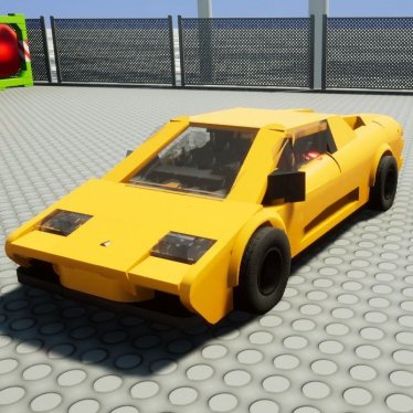 Мод "Lamborghini Diablo VT" для Brick Rigs