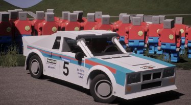 Мод "Lancia 037 Rally" для Brick Rigs 1