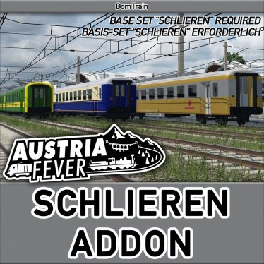 Мод «Privatbahn-Schlierenwagen» для Transport Fever 2