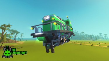 Мод "Dieselpunk Train" для Scrap Mechanic