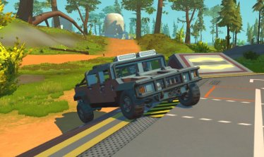 Мод "Mil-Tech H1" для Scrap Mechanic 2