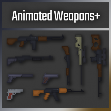 Мод "Animated Weapons+" для People Playground