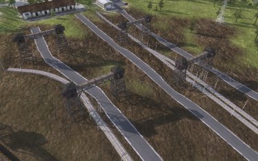 Мод "Conveyor Road & Rail Crossings" для Workers & Resources: Soviet Republic 3