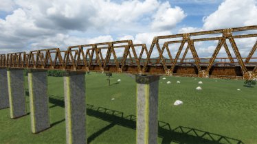 Мод «Rusted Iron Bridge» для Transport Fever 2