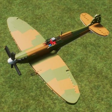 Мод "Spitfire Mk Ia" для Brick Rigs