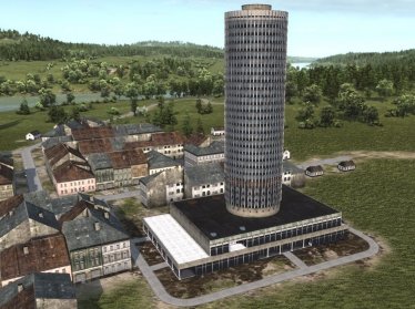 Мод "Universitäts Turm Jena" для Workers & Resources: Soviet Republic 2