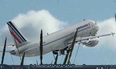 Мод «Air France Airbus A320» для Transport Fever 2 3