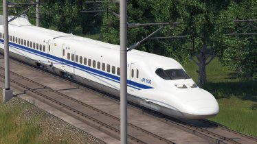 Мод «Shinkansen 700» для Transport Fever 2 1