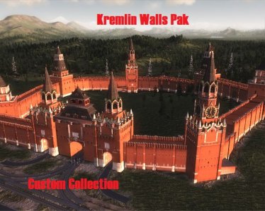 Мод "Kremlin Walls Pak" для Workers & Resources: Soviet Republic