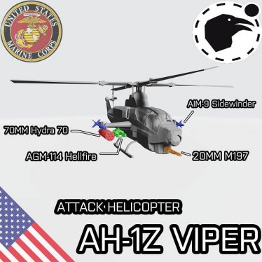 Мод «AH-1Z VIPER» для Ravenfield (Build 25)