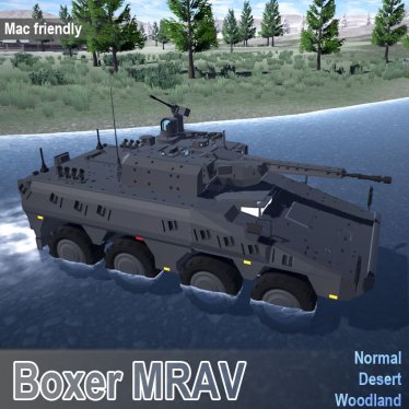 Мод «Boxer MRAV» для Ravenfield (Build 19)