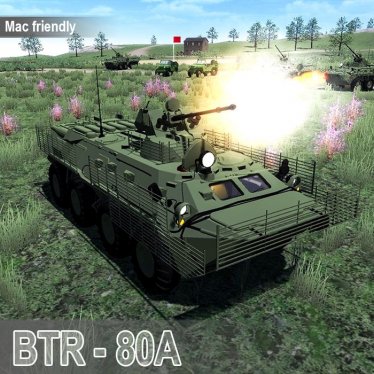 Мод «BTR-80A(WIP)» для Ravenfield (Build 19)
