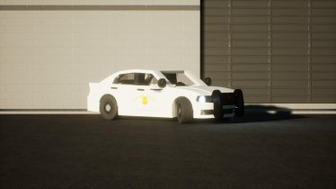 Мод "2018 Dodge Charger CHP Polar Bear" для Brick Rigs 1