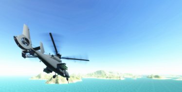 Мод «WZ-19 Attack helicopter» для Ravenfield (Build 19) 2