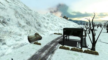 Карта «SNOW TOWN» для Ravenfield (Build 21) 1