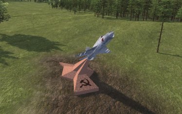 Мод "Mig 21 Monument" для Workers & Resources: Soviet Republic 0