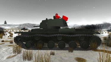 Мод «[The WW2 Collection] KV-1 Variants Pack» для Ravenfield (Build 18) 2