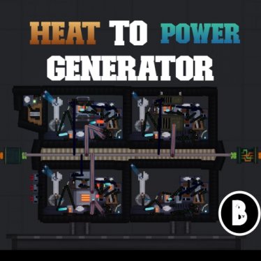 Мод «Vanilla Heat To Electricity Converter» для People Playground