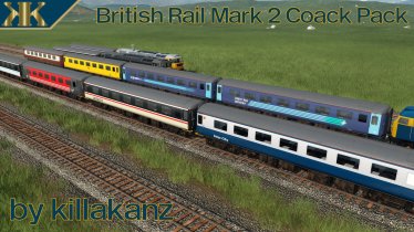 Мод «British Rail Mk 2 Coaches» для Transport Fever 2 1