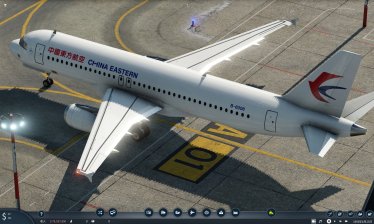 Мод «China Eastern Airbus A320» для Transport Fever 2