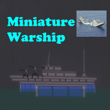 Мод "Miniature Warship" для People Playground