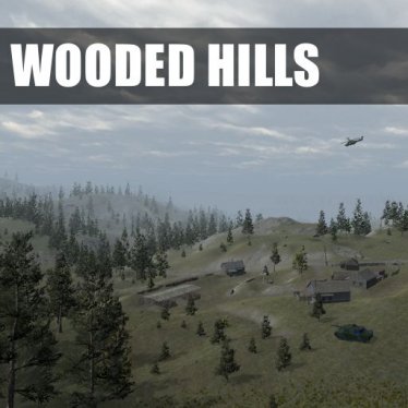 Карта «Wooded Hills» для Ravenfield (Build 21)